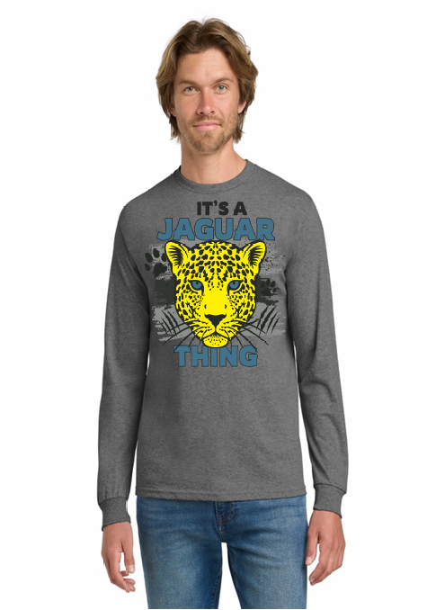 Jaguars- Long Sleeve T-Shirt